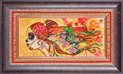 Surge by Todd White - Original Painting on Stretched Canvas sized 26x12 inches. Available from Whitewall Galleries